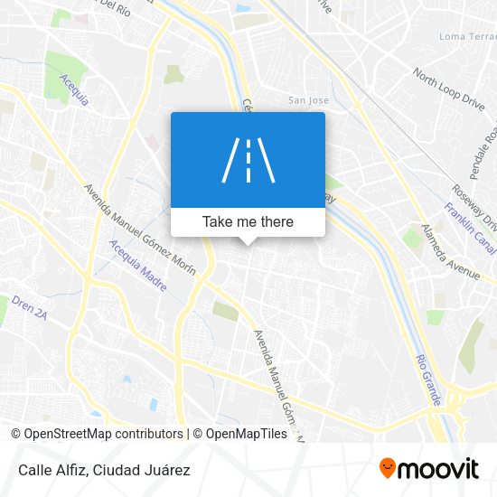 Calle Alfiz map
