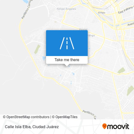 Calle Isla Elba map
