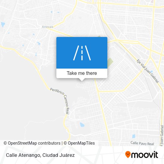 Mapa de Calle Atenango