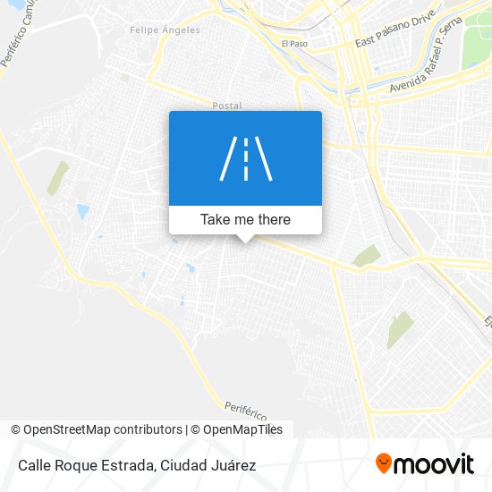 Mapa de Calle Roque Estrada