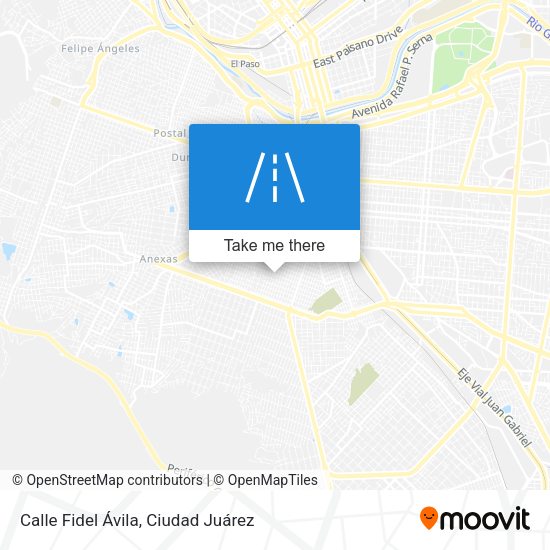 Calle Fidel Ávila map