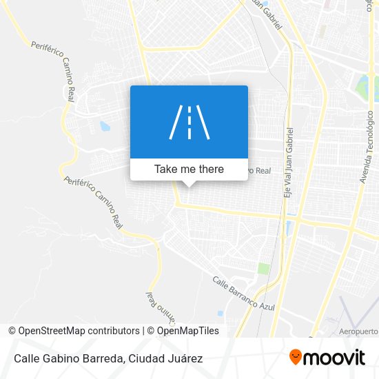 Calle Gabino Barreda map