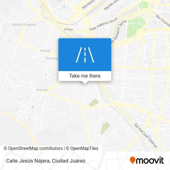 Mapa de Calle Jesús Nájera