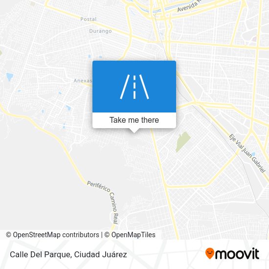 Calle Del Parque map