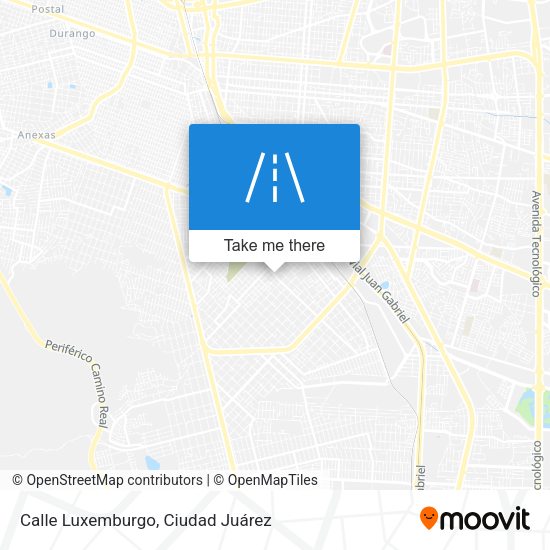 Calle Luxemburgo map