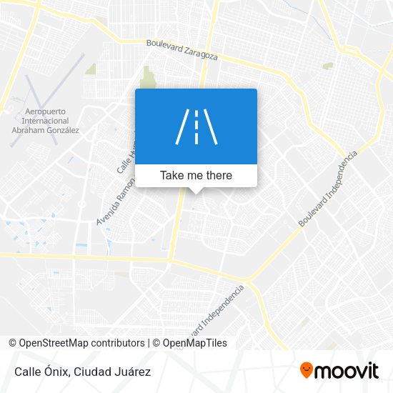 Calle Ónix map