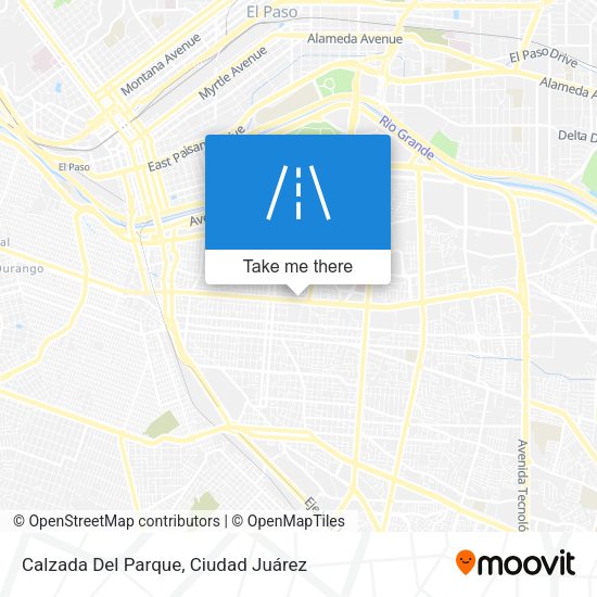 Calzada Del Parque map