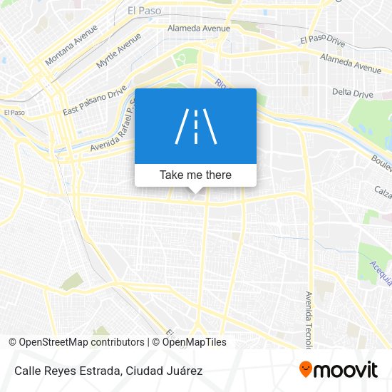 Calle Reyes Estrada map