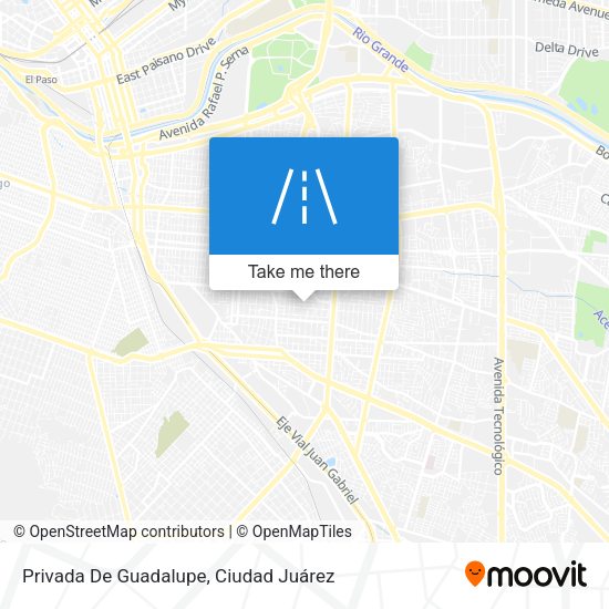 Mapa de Privada De Guadalupe