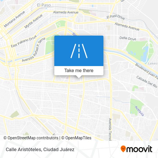 Calle Aristóteles map