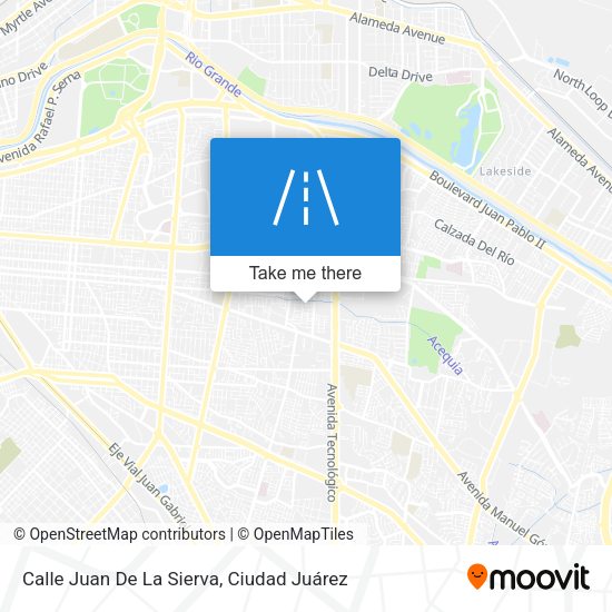 Mapa de Calle Juan De La Sierva