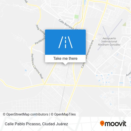 Calle Pablo Picasso map