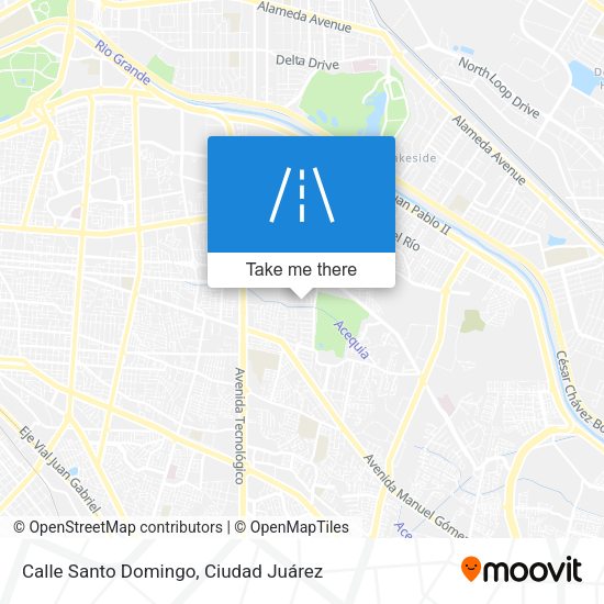 Calle Santo Domingo map