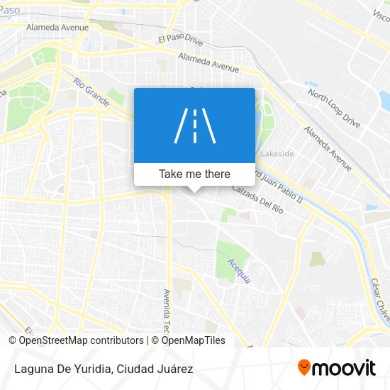 Mapa de Laguna De Yuridia