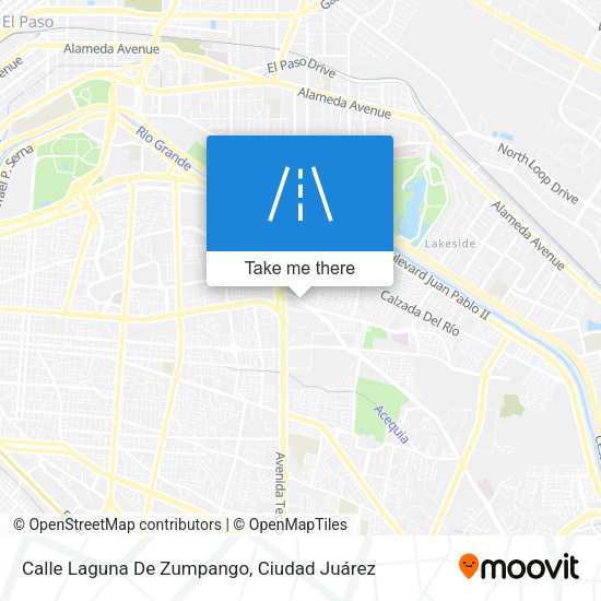 Calle Laguna De Zumpango map