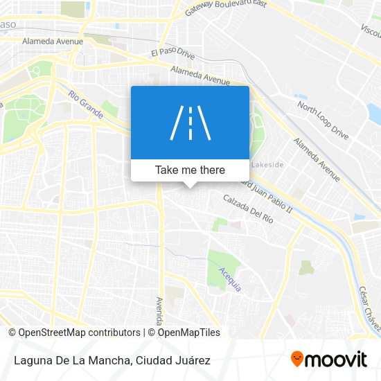 Laguna De La Mancha map