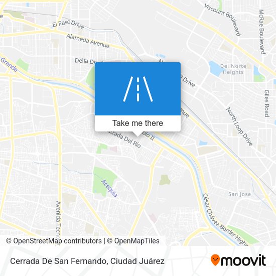 Mapa de Cerrada De San Fernando