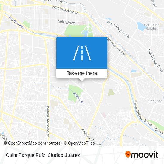 Calle Parque Ruíz map
