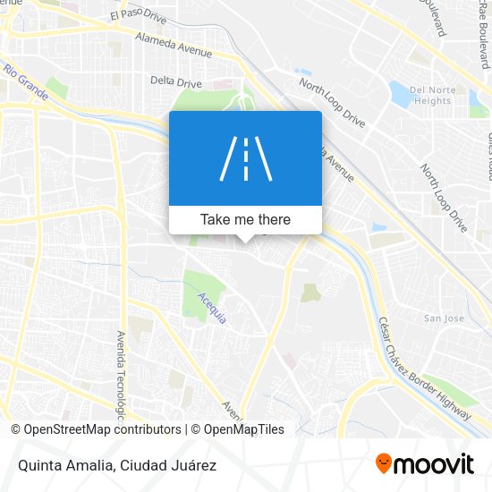 Quinta Amalia map