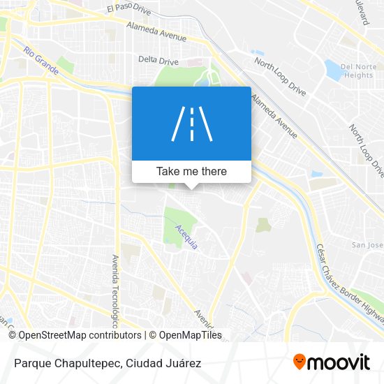 Mapa de Parque Chapultepec