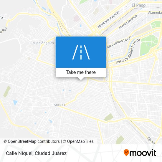 Calle Níquel map