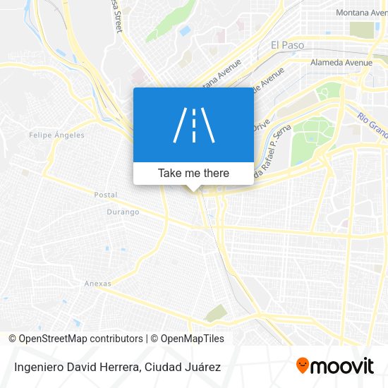 Ingeniero David Herrera map