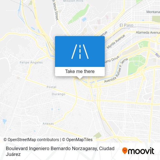 Boulevard Ingeniero Bernardo Norzagaray map