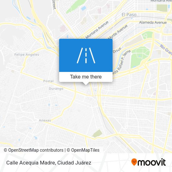 Mapa de Calle Acequia Madre