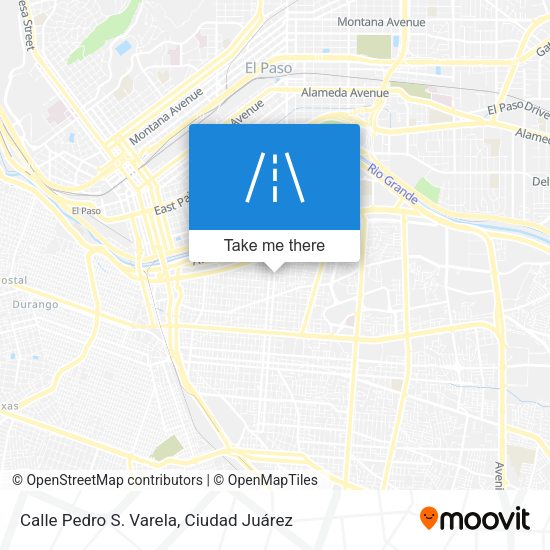 Mapa de Calle Pedro S. Varela