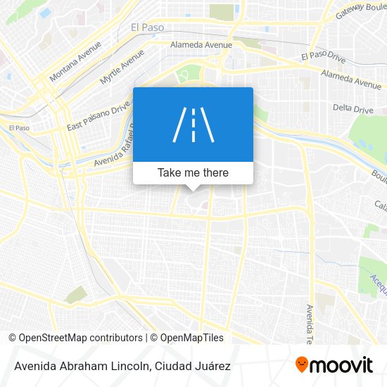 Mapa de Avenida Abraham Lincoln