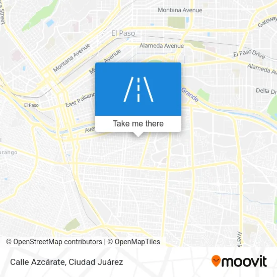 Mapa de Calle Azcárate