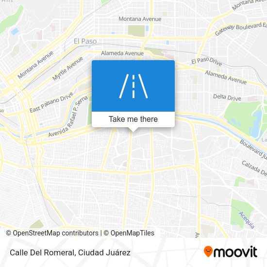 Calle Del Romeral map