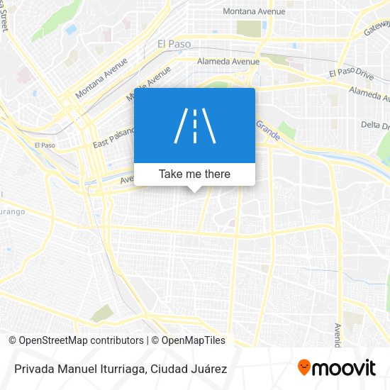 Privada Manuel Iturriaga map
