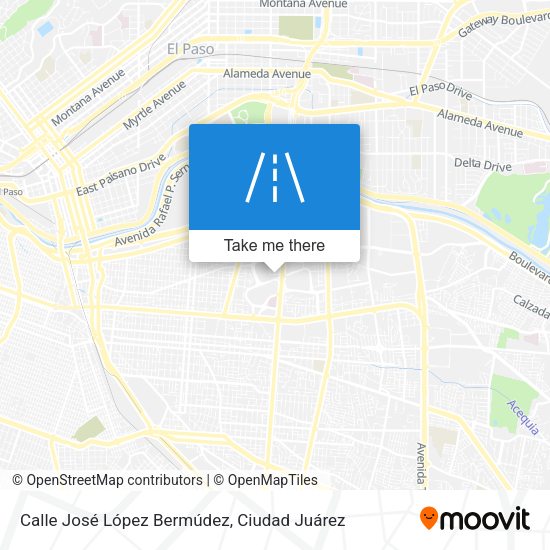Calle José López Bermúdez map