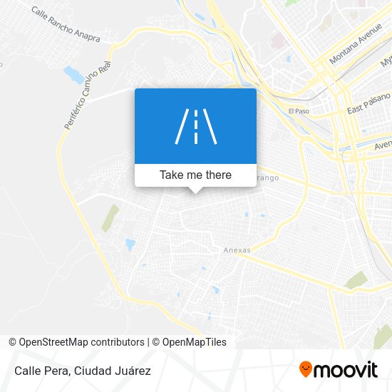 Calle Pera map