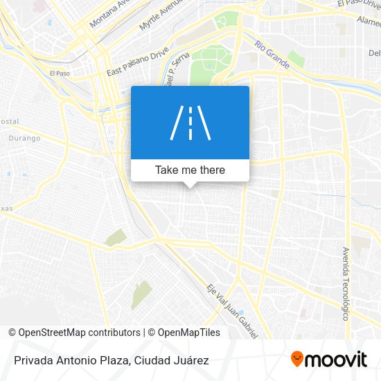 Privada Antonio Plaza map