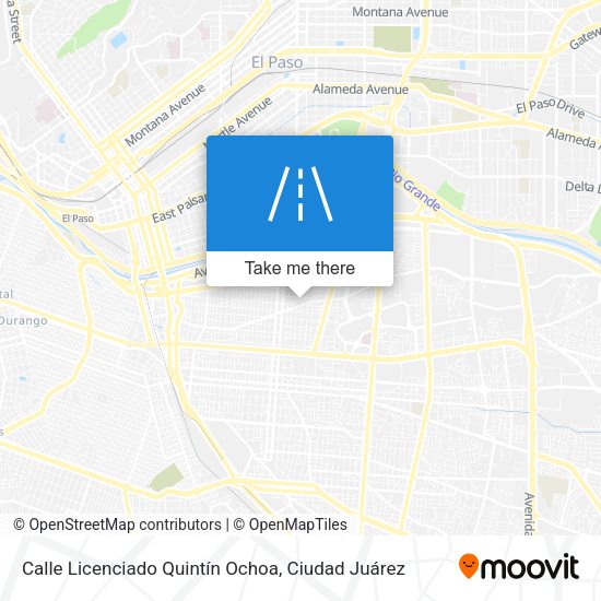 Mapa de Calle Licenciado Quintín Ochoa