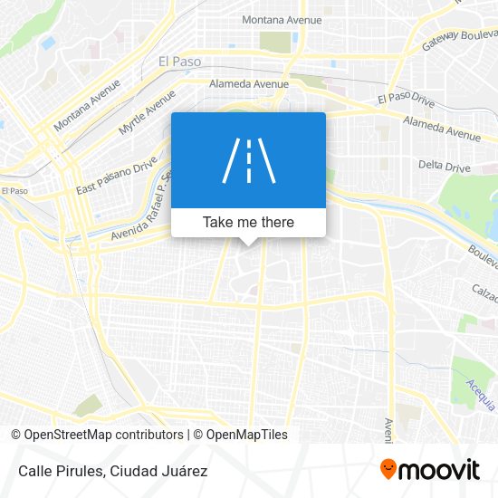 Calle Pirules map