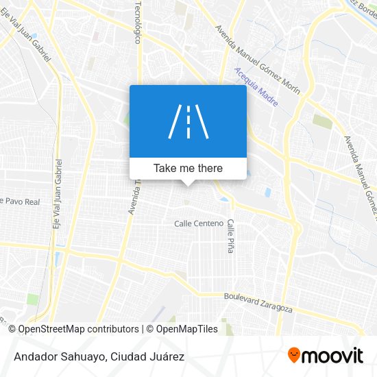 Mapa de Andador Sahuayo