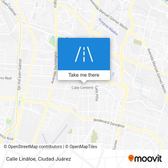 Mapa de Calle Lináloe