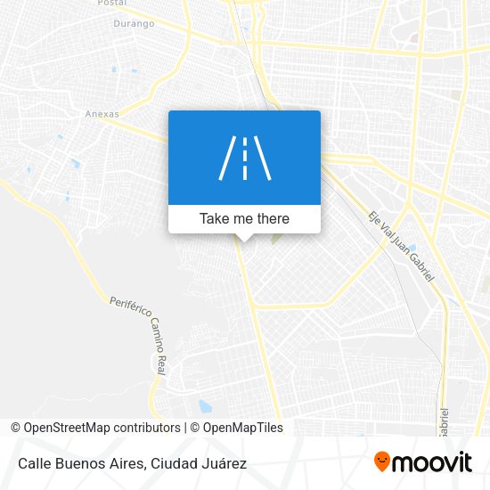 Mapa de Calle Buenos Aires