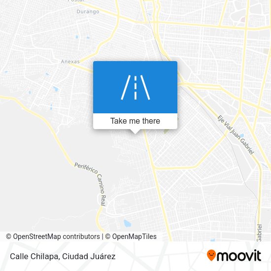Mapa de Calle Chilapa