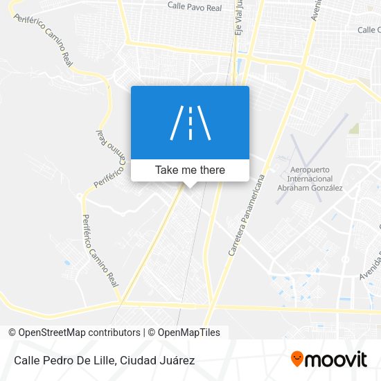 Calle Pedro De Lille map