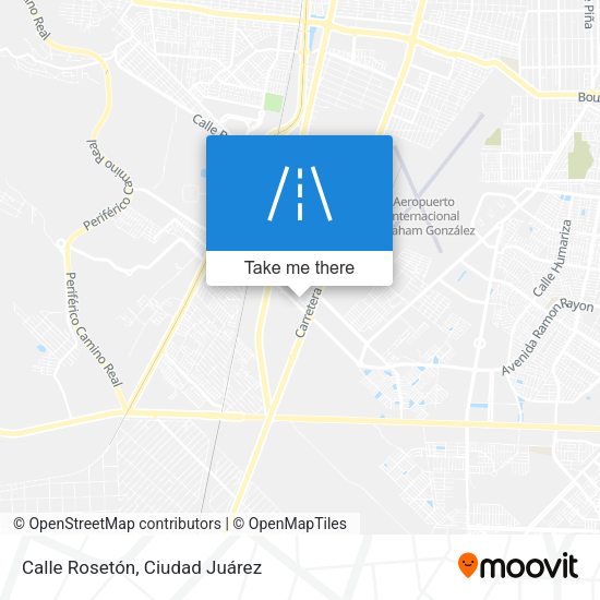 Calle Rosetón map