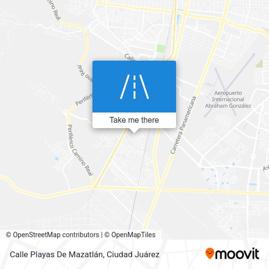Mapa de Calle Playas De Mazatlán