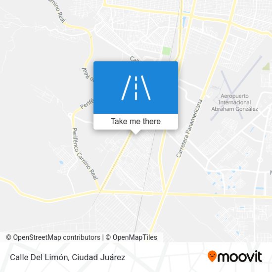 Mapa de Calle Del Limón