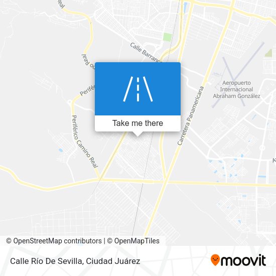 Calle Río De Sevilla map