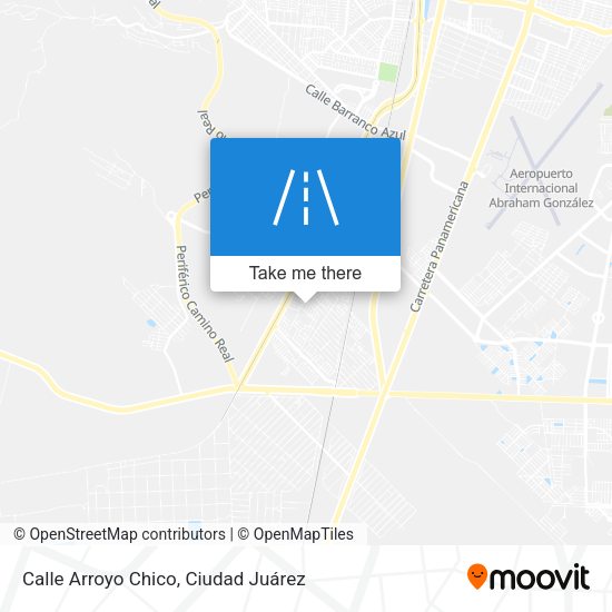 Calle Arroyo Chico map