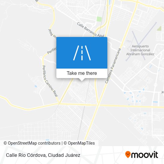 Calle Río Córdova map