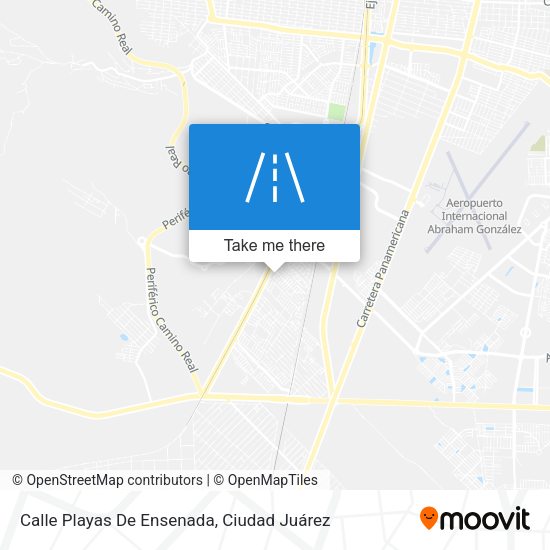 Calle Playas De Ensenada map